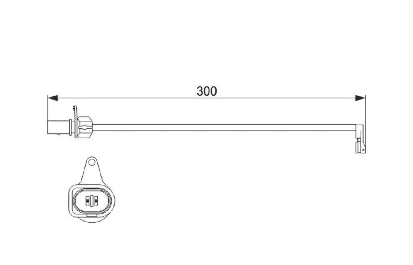 Bosch AP605 Brake Pad Wear Sensor